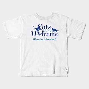 Cats Welcome Kids T-Shirt